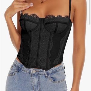 Black Corset Top